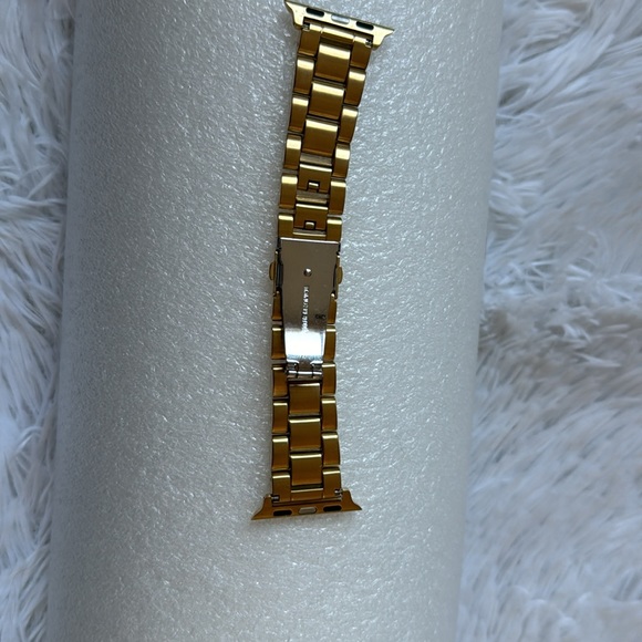 Michael Kors Apple Watch Goldtone Stainless Steel & Crystal
Bracelet - Picture 11 of 14